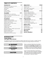 Preview for 2 page of Craftsman 139.53989 Owner'S Manual