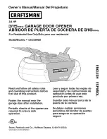 Preview for 1 page of Craftsman 139.53990D Owner'S Manual