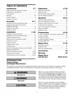 Preview for 2 page of Craftsman 139.53990D Owner'S Manual