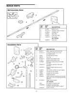 Preview for 37 page of Craftsman 139.53990D Owner'S Manual