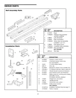 Preview for 37 page of Craftsman 139.53993D Owner'S Manual