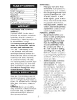 Preview for 2 page of Craftsman 142.18839 Operation Manual