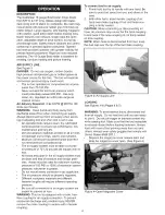 Preview for 4 page of Craftsman 142.18882 Operation Manual