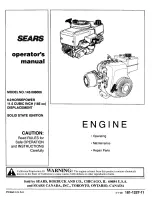 Craftsman 143.006006 Operator'S Manual preview