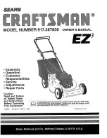 Craftsman 143.974506 Owner'S Manual preview