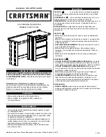 Preview for 7 page of Craftsman 14926 Operator'S Manual