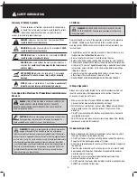 Preview for 4 page of Craftsman 14HQ006 Quick Reference Manual