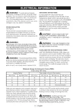 Preview for 8 page of Craftsman 151.30378 Operator'S Manual
