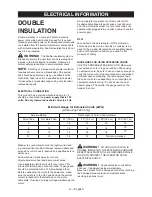 Preview for 8 page of Craftsman 151.30382 Operator'S Manual