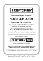 Preview for 33 page of Craftsman 151.37214 Operator'S Manual