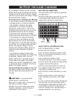 Preview for 14 page of Craftsman 151.74326 Operator'S Manual