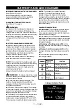 Preview for 11 page of Craftsman 151.74580 Operator'S Manual