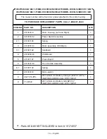 Предварительный просмотр 19 страницы Craftsman 151.74935 Operator'S Manual