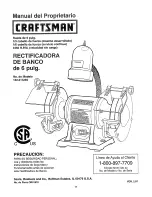 Preview for 17 page of Craftsman 152.211240 Owner'S Manual