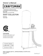 Craftsman 152.213361 Owner'S Manual preview