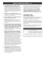 Preview for 4 page of Craftsman 152.213361 Owner'S Manual