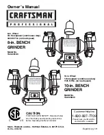 Craftsman 152.22018 Owner'S Manual preview