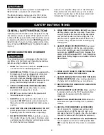 Preview for 3 page of Craftsman 152.22018 Owner'S Manual