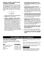 Preview for 6 page of Craftsman 152.22018 Owner'S Manual