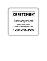 Preview for 17 page of Craftsman 154.37297 Operator'S Manual