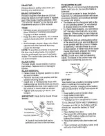 Предварительный просмотр 19 страницы Craftsman 16 HP ELECTRIC START 42" MOWER 6 SPEED TRANSAXLE LAWN TRACTOR 917.27103 Owner'S Manual