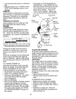 Предварительный просмотр 20 страницы Craftsman 16 HP ELECTRIC START 42" MOWER 6 SPEED TRANSAXLE LAWN TRACTOR 917.27103 Owner'S Manual