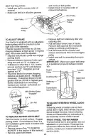 Предварительный просмотр 24 страницы Craftsman 16 HP ELECTRIC START 42" MOWER 6 SPEED TRANSAXLE LAWN TRACTOR 917.27103 Owner'S Manual