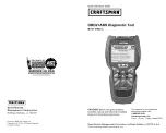 Preview for 12 page of Craftsman 1655 Quick Reference Manual