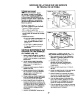 Preview for 47 page of Craftsman 171.0970874 Owner'S Manual