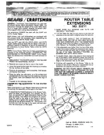 Preview for 16 page of Craftsman 171.254790 Owner'S Manual