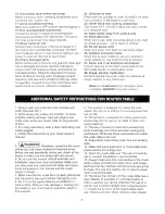 Preview for 4 page of Craftsman 171.254841 Owner'S Manual