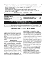 Preview for 66 page of Craftsman 171.61181 Owner'S Information Manual