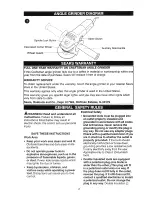 Preview for 2 page of Craftsman 172.11502 Instruction Manual