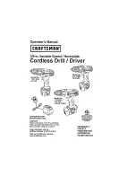 Craftsman 172.11810 Operator'S Manual preview