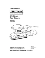 Craftsman 172.27696 Owner'S Manual preview