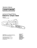 Preview for 1 page of Craftsman 172.34120 Operator'S Manual