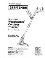 Preview for 181 page of Craftsman 172.74815 Operator'S Manual