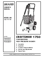 Preview for 1 page of Craftsman 1750 User Manual