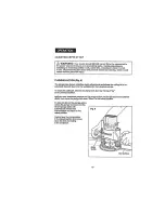 Preview for 18 page of Craftsman 17540 - 9.5 Amp 1-3/4 HP Plunge Base Router Operator'S Manual