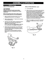 Preview for 14 page of Craftsman 183.172510 Owner'S Manual