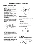 Preview for 2 page of Craftsman 183.287660 Safety And Assembly Instructions