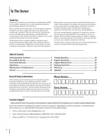 Preview for 2 page of Craftsman 18M Operator'S Manual