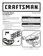 Preview for 5 page of Craftsman 19A30042791 Installation Manual