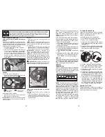 Предварительный просмотр 23 страницы Craftsman 20391 Operator'S Manual