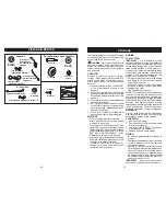 Предварительный просмотр 31 страницы Craftsman 20391 Operator'S Manual