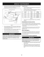 Предварительный просмотр 57 страницы Craftsman 204110 Operator'S Manual