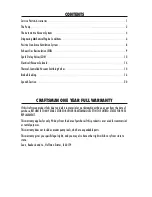 Preview for 2 page of Craftsman 20930 Operator'S Manual