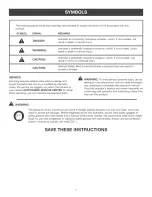 Preview for 7 page of Craftsman 21609 - 18 in. Scroll Saw Operator'S Manual