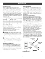 Preview for 8 page of Craftsman 21609 - 18 in. Scroll Saw Operator'S Manual