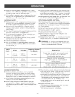 Preview for 16 page of Craftsman 21609 - 18 in. Scroll Saw Operator'S Manual